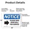 Signmission Please Ring Door Bell For Service, 18 in W x Rectangle, Aluminum OS-2PACK-NS-A-1218-L-17581 - alternate 5